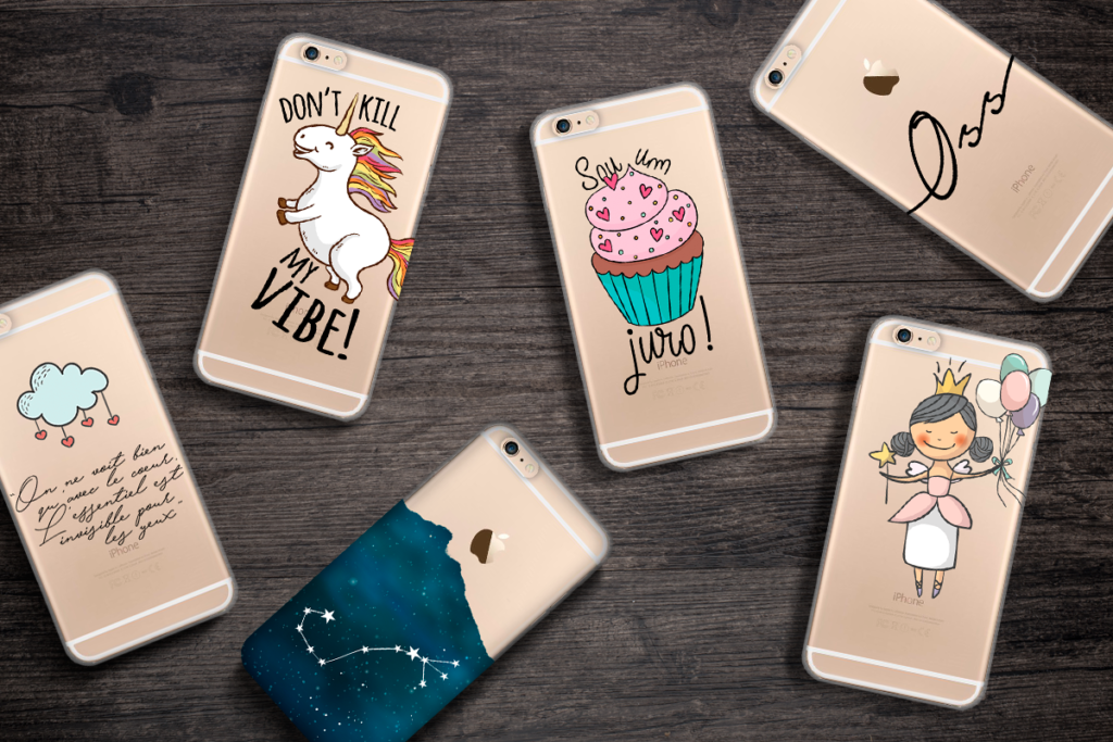 Capinhas desenvolvidas para venda na AmoMuito.com