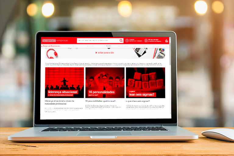 Redação de matérias para o blog corporativo